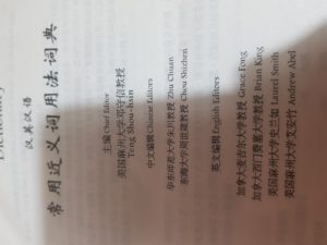 Chinese Synonyms Usage Dictionary